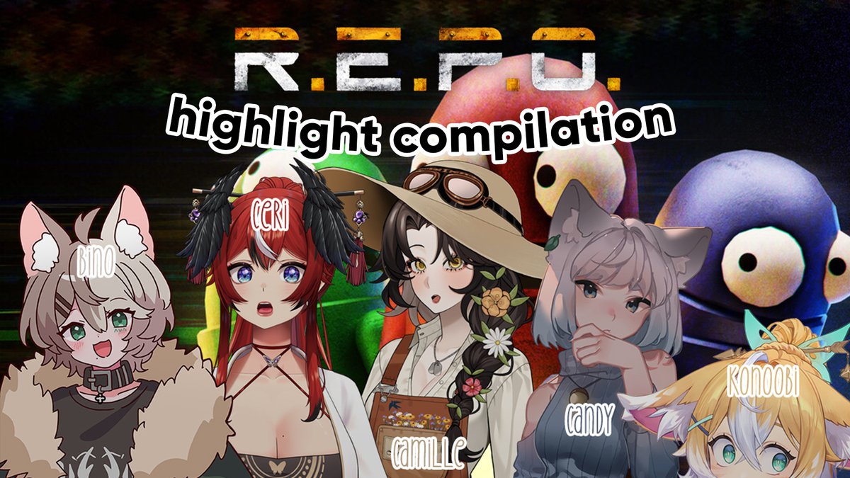 cptcam_vt's tweet image. ┈┈ ₊˚❀༉‧₊˚ ┈┈
What happens when you take 5 girls and put them in 1 REPO lobby...
Chaos, chaos ensues.
ft. @CeriYun_ , @konoobi_ , @Binotweets and @tanuki_candy
Enjoy this stream highlight compilation from our recent REPO collab!
youtu.be/jvnQwRg2XS8