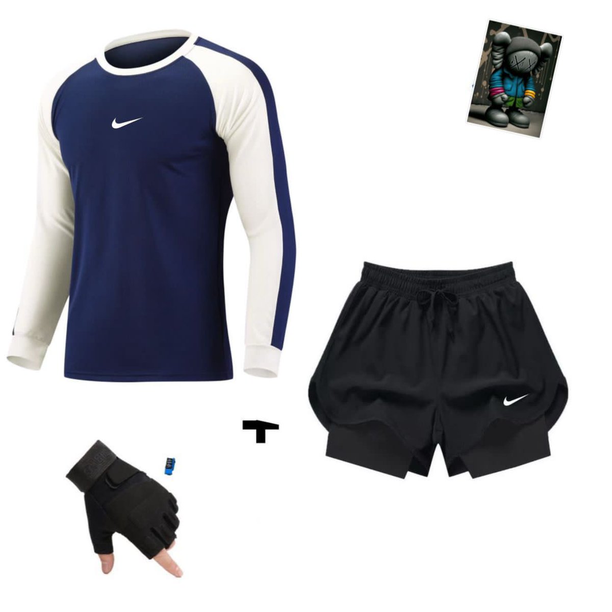 SophyDarlington's tweet image. Nike Longsleeve Gym Essentials in store
up and down : 38,000 naira
(not sold separately)
glove : 12,000 naira (Pair)
Location Lagos Nationwide delivery
Whatsapp link on bio