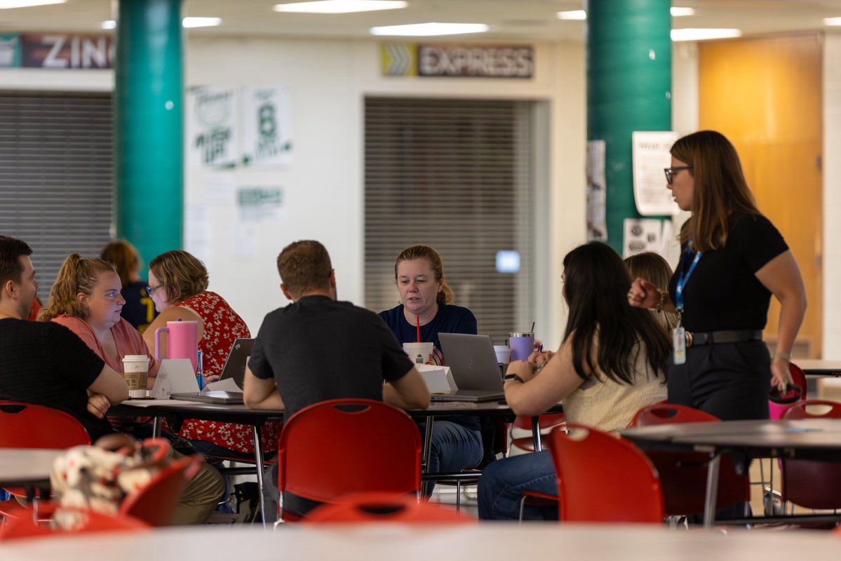 IPSSchools's tweet image. The 25-26 school year is underway for #TeamIPS staff! Today, throughout the district staff started the first of three days of Professional Development in preparation for the first day of school on August 4th.