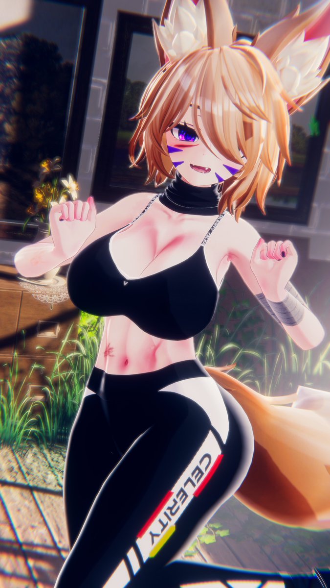 DatOneDoge_VRC's tweet image. Workout time, lets get all tired and sweaty together~