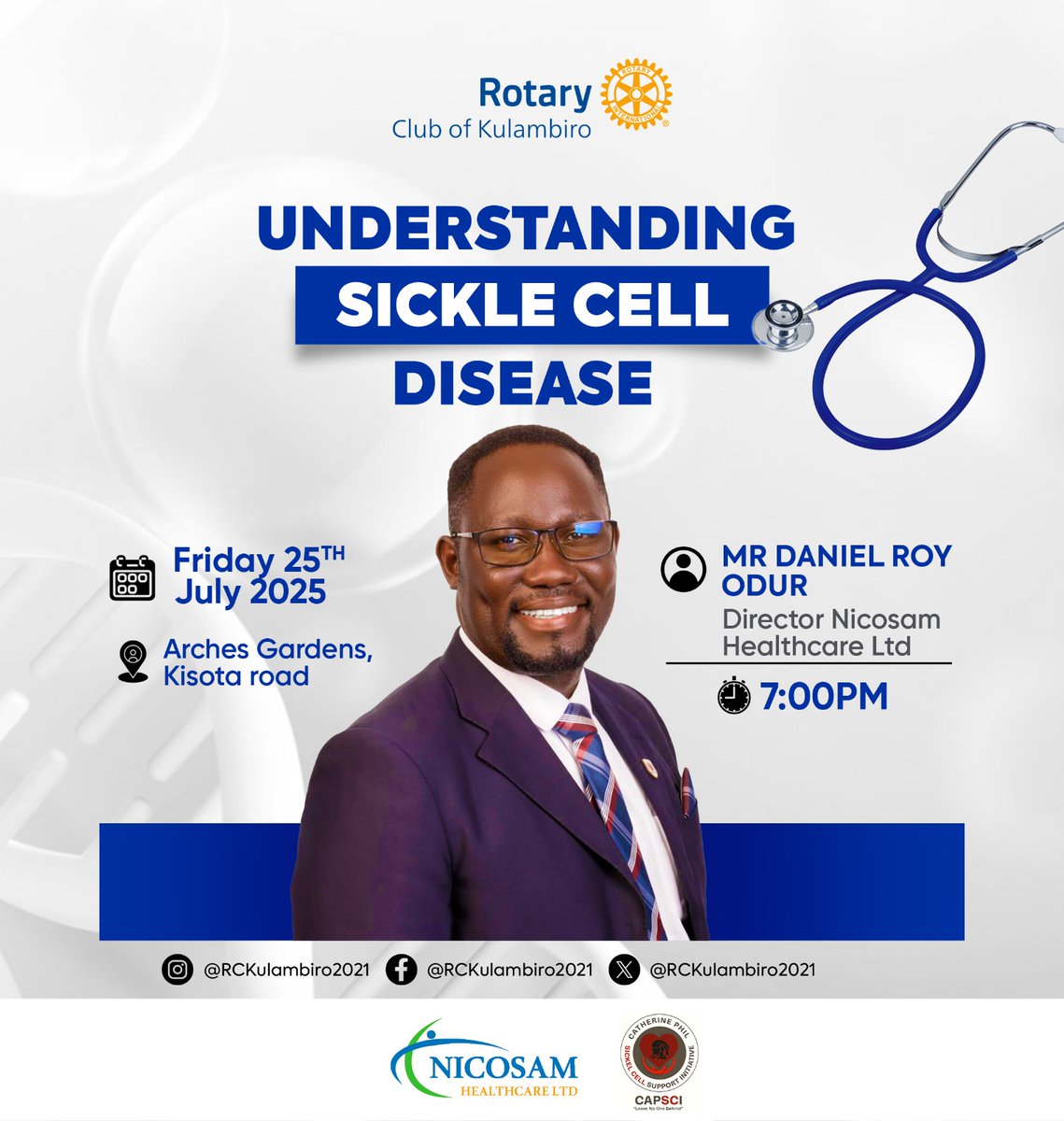 Catherine Phil Sickle Cell Support Initiative (@ugandasickle) on Twitter photo Happening Now.
Our team leader <a href="/duke_gwengburg/">Daniel Roy O'dur 🧢</a> is sharing more insights about Sickle Cell Disease with members of <a href="/RCKulambiro2021/">Rotary Club of Kulambiro</a>.
#SickleCellAwareness
#USCR2025
<a href="/MinofHealthUG/">Ministry of Health- Uganda</a> <a href="/AAkiteng/">Ann Akiteng</a> <a href="/DeiBioPharma/">Dei BioPharma</a> <a href="/NicosamHealth/">NICOSAM HEALTH CARE UGANDA</a> <a href="/HemexHealth/">Hemex Health</a> <a href="/kviolet01/">Violet.K</a> <a href="/RotaryAcaciasu1/">Rotary Club of Acacia Sunset Kampala Uganda</a> <a href="/rogers_mugoya/">AZAR HOPE FOUNDATION</a> Happening Now.
Our team leader <a href="/duke_gwengburg/">Daniel Roy O'dur 🧢</a> is sharing more insights about Sickle Cell Disease with members of <a href="/RCKulambiro2021/">Rotary Club of Kulambiro</a>.
#SickleCellAwareness
#USCR2025
<a href="/MinofHealthUG/">Ministry of Health- Uganda</a> <a href="/AAkiteng/">Ann Akiteng</a> <a href="/DeiBioPharma/">Dei BioPharma</a> <a href="/NicosamHealth/">NICOSAM HEALTH CARE UGANDA</a> <a href="/HemexHealth/">Hemex Health</a> <a href="/kviolet01/">Violet.K</a> <a href="/RotaryAcaciasu1/">Rotary Club of Acacia Sunset Kampala Uganda</a> <a href="/rogers_mugoya/">AZAR HOPE FOUNDATION</a>