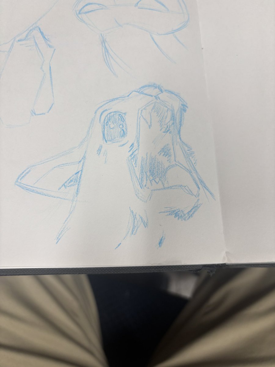 QuilSniv's tweet image. Drew the screaming cat as a reference study in between some concepts
