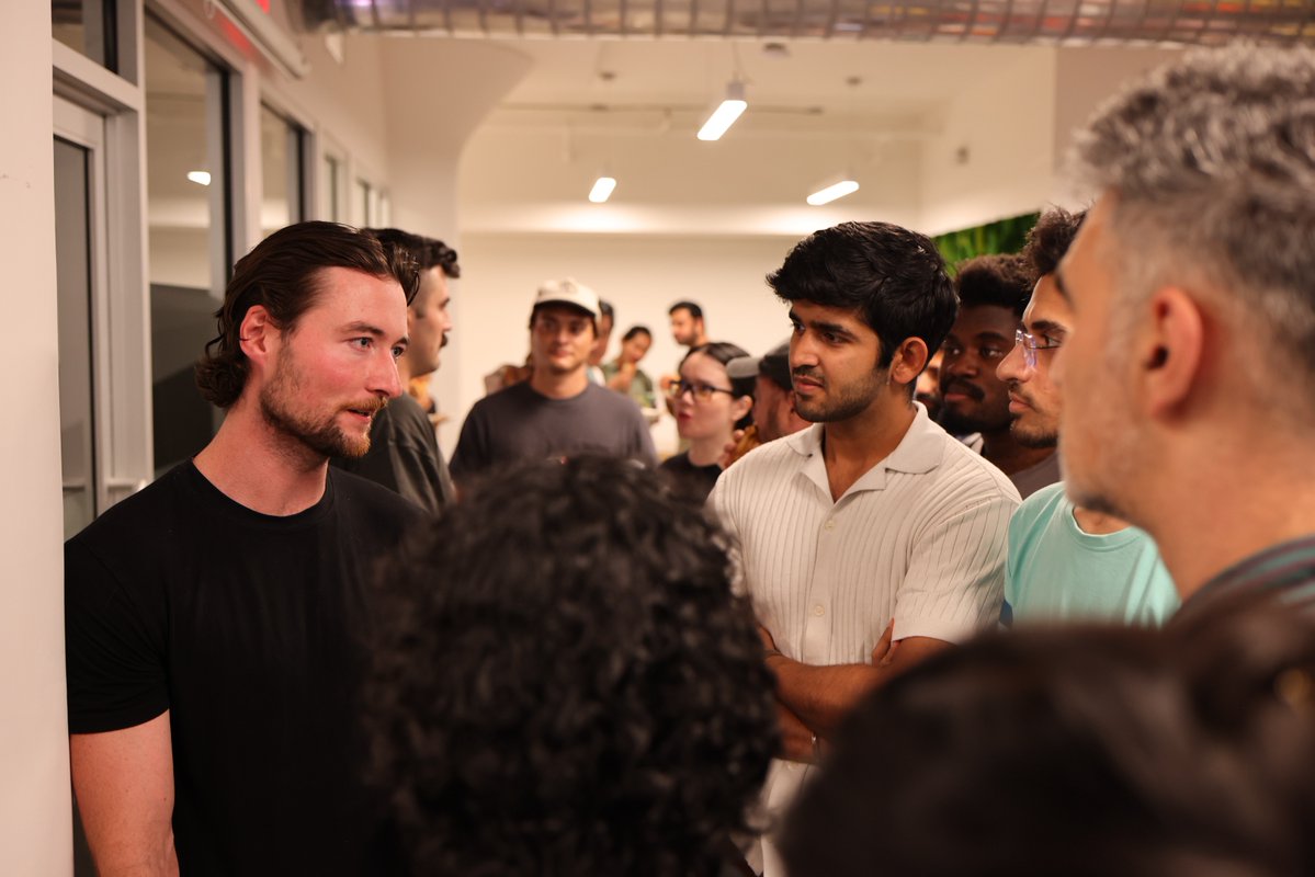 LightningAI's tweet image. Thanks to everyone who came to our meetup in NYC on MCP—we had a full house! Shoutout to our guest speakers who delivered incredible talks and demos:
• @JonKrohnLearns, Co-founder, Y Carrot & Fellow at Lightning AI
• Mahan Salehi, Gen AI Product Manager Lead, @nvidia
•…
