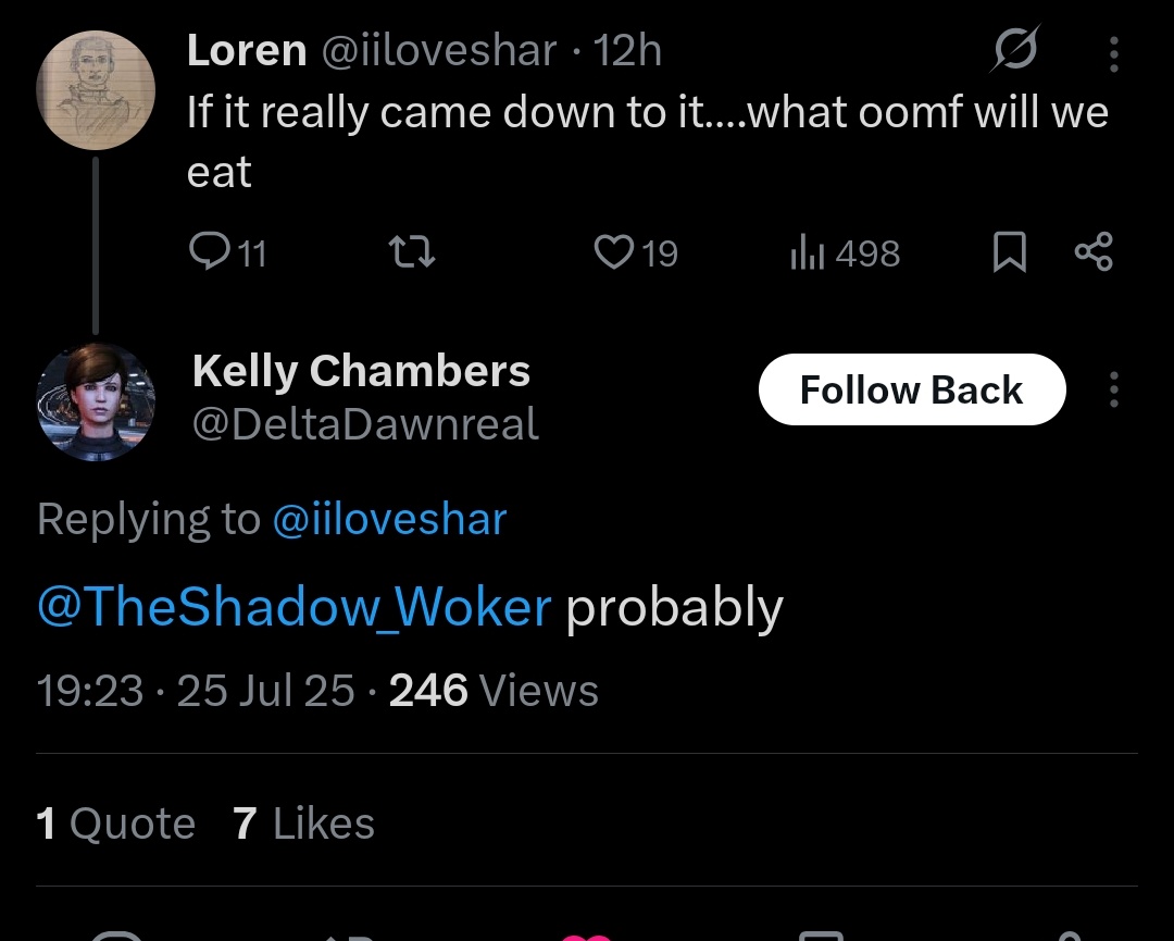stickguy59's tweet image. Oh my god! How could you possibly suggest we do that to @TheShadow_Woker?
What's wrong with you?
