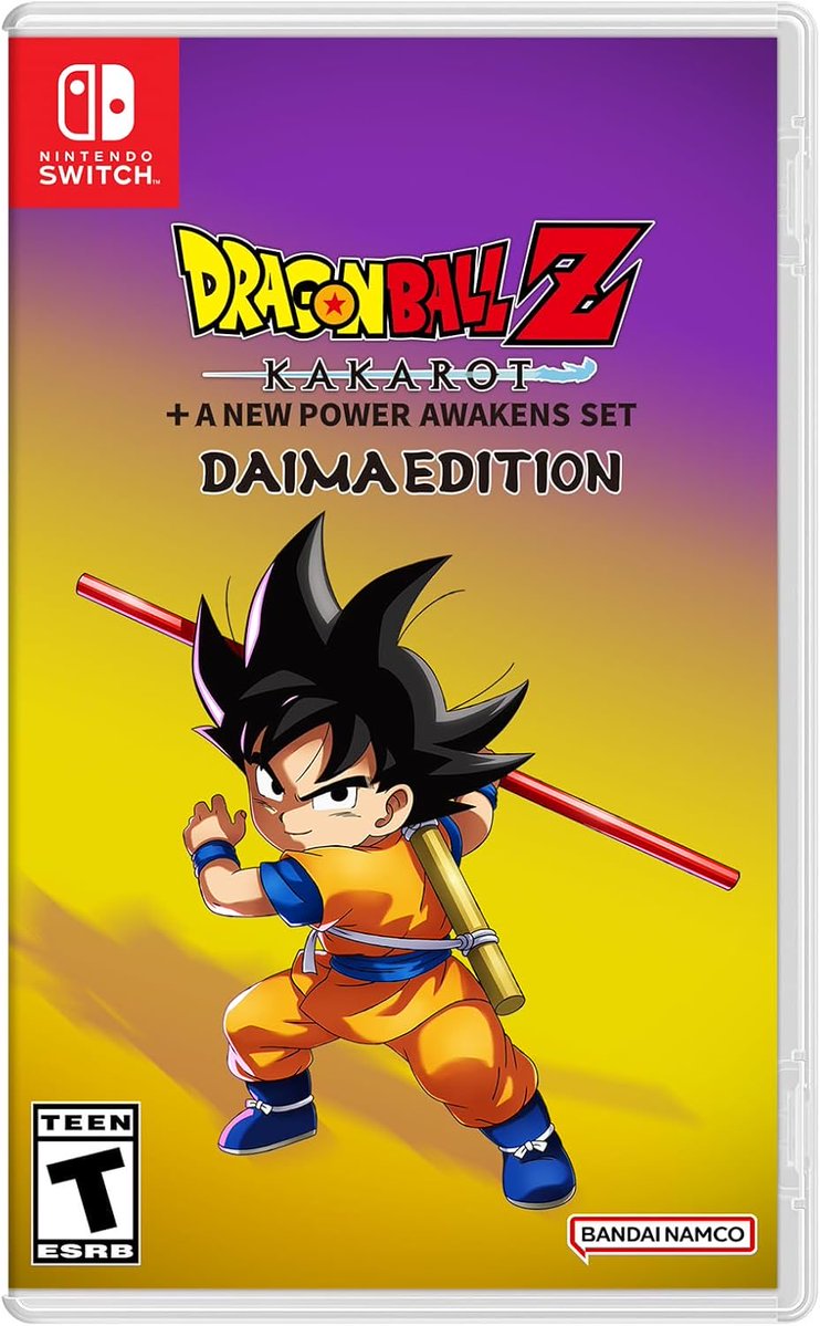 NINtheorist's tweet image. 🏷️ #Oferta | Dragon Ball Z: Kakarot Daima Edition para Nintendo Switch a $1,079.00 MXN, en amazon: ⤵️
amzn.to/3TYtPCE #ad