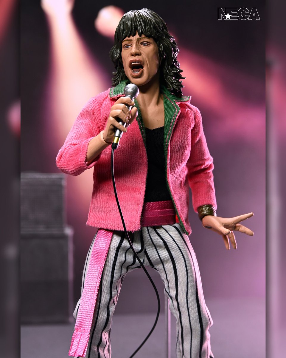 MFRemillard's tweet image. Figurine de Mick Jagger version Tour Of The Americas 1975
Disponible à la fin de l'année chez NECA. En pré-commande maintenant.
#MickJagger #RollingStones