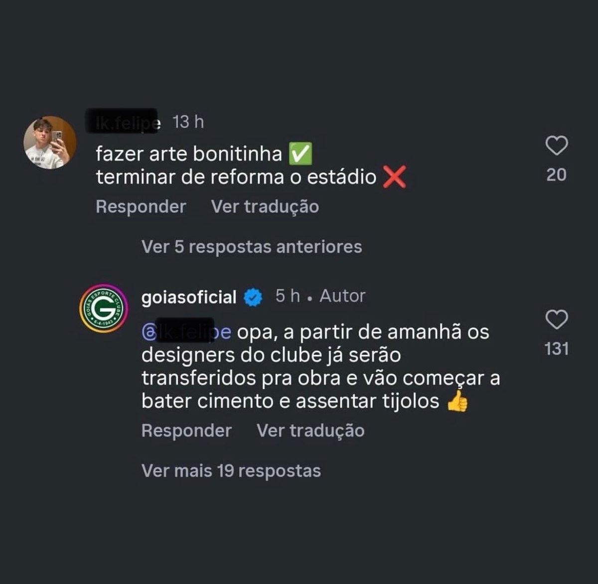 DonaLuciaHexa's tweet image. O Goiás aqui deu aula kkkkkkkk