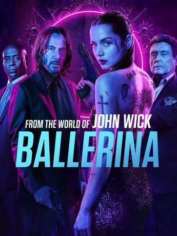 Hamin__Amin's tweet image. امشب Ballerina رو دیدم، اسپینآف John Wick، خوب بود و هیجان خوبیم داشت :)