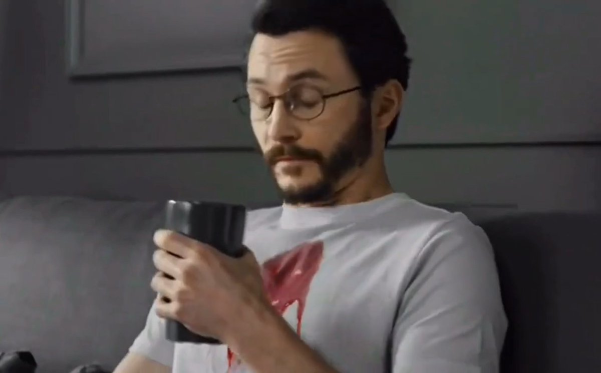 Alex - Spells & Spaceships (@blogspells) on Twitter photo Hey <a href="/ZB_Steele/">Z.B. Steele</a> this guy keeps popping up on my TV and spilling his drink. Does he remind you of anyone? Hey <a href="/ZB_Steele/">Z.B. Steele</a> this guy keeps popping up on my TV and spilling his drink. Does he remind you of anyone?