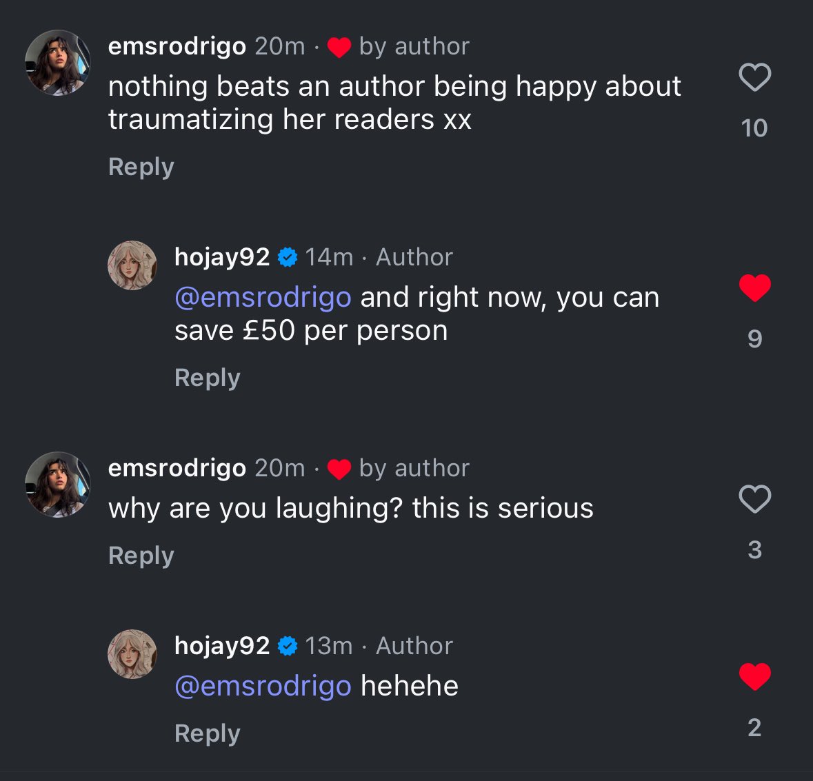 emsrodrigo's tweet image. wow okay hi holly xx