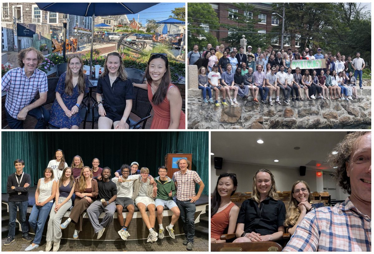 FletcherLab_UCB's tweet image. Had fun at the MBL Physiology Course in Woods Hole.
Chunzi, Elizabeth & Kira led creative rotations:
• Trogocytosis is a mi(gh)t-y way to transfer
• Sync(ytium) or Swim: Which fusogen will reign supreme?
• Mucin Impossible: Eat up or get lost
