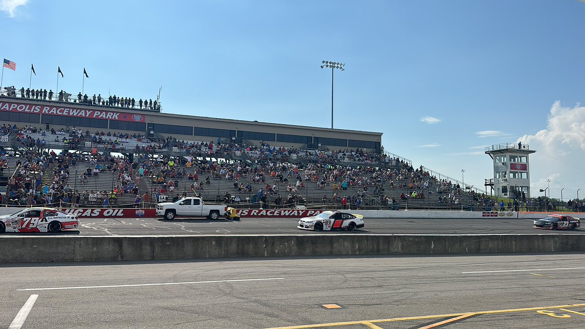RevRacin's tweet image. Cautions out on Lap 6/150 ⚠️
@LavarScott P5
@laniebuice P12
@ARCA_Racing | @RaceIRP