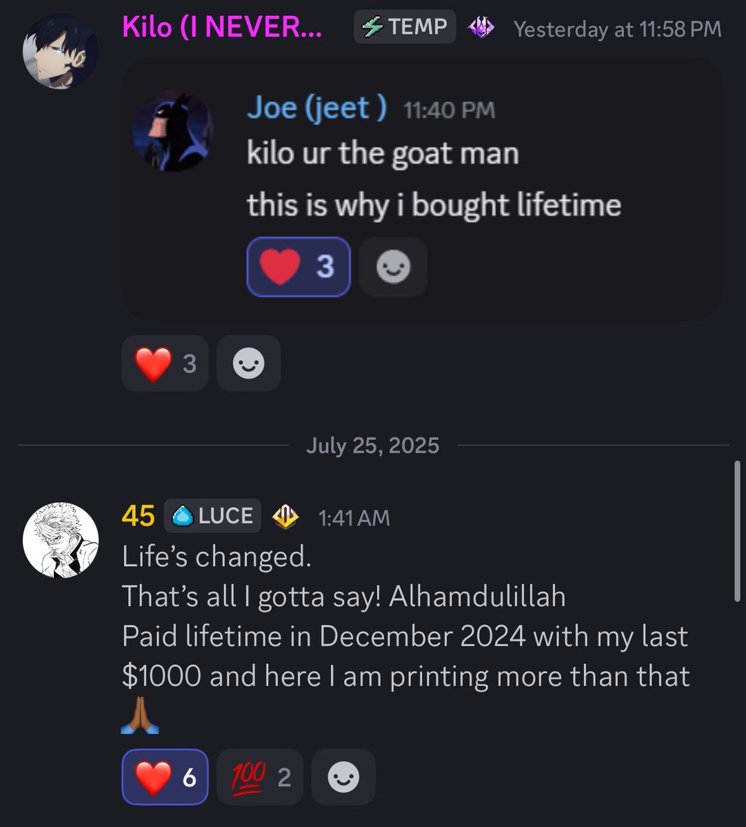 SerenityDAO's tweet image. $tea 300k —> 900k
$ai 1.5 —> 11m
$bonkyo 100k —> 10m
$dnut 100k —> 4m
many more in the chat itself, 5 days left until JULY 31st
*july 31st last day of lifetime*
V2 coming soon