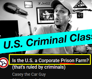 Yes. 
And not just a figurative prison, but an actual prison.
THAT is my thesis.

If you don't believe America could be a giant prison, go read my link in my bio. (It features a Mel Gibson movie that will surprise you)