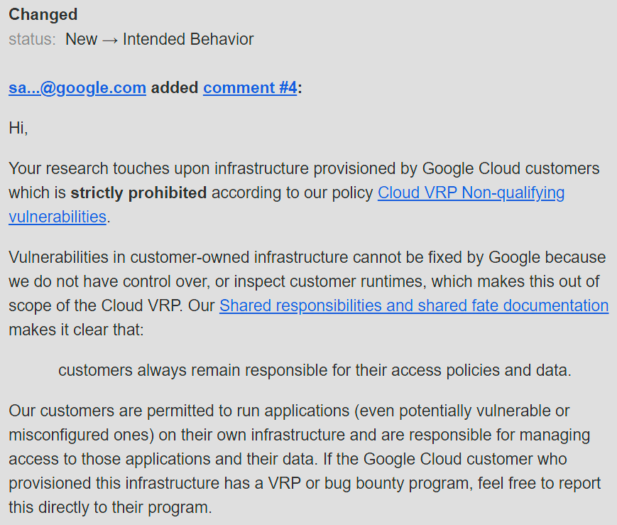BillDemirkapi's tweet image. I reported the scale of the Firebase public access problem in May. Google ignored my point and closed as out of scope. Customers may &quot;always remain responsible for their access policies&quot;, but they are also the ones who suffer from your insecure defaults.