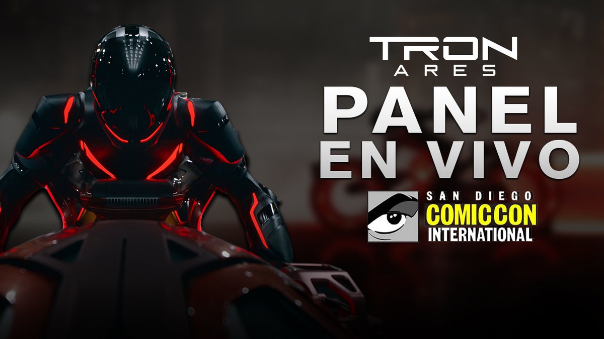 canadas_alvaro's tweet image. Dentro de muy poco empezamos la cobertura en vivo por YouTube del panel de #TronAres en #SDCC2025 ! 🥏
youtube.com/watch?v=DBox40…