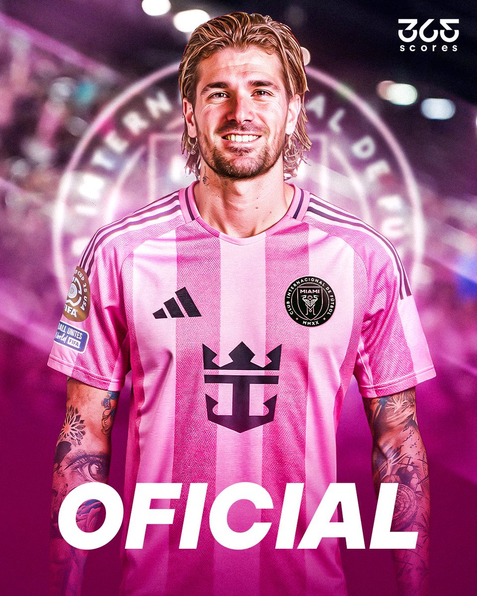 BOMBAZO COMPLETAMENTE OFICIAL 💣🇦🇷 | El Inter Miami anuncia el fichaje de Rodrigo De Paul. El MOTORCITO firma por 4 temporadas, a cambio de 15 MILLONES DE EUROS. Tremendo.

👉 El mediocampista argentino se junta con Lionel Messi para un único objetivo: Ser CAMPEONES de la MLS y