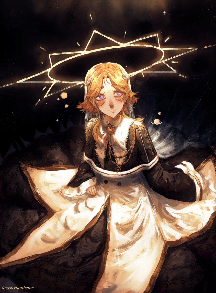 asteriantherae's tweet image. #artfight attack to @Yuumelish !! She's as beautiful as a sunset