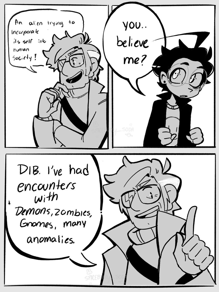 spacebunny_soda's tweet image. My sillies #InvaderFallz #Invaderfalls #GravityFalls #InvaderZim #Fanart