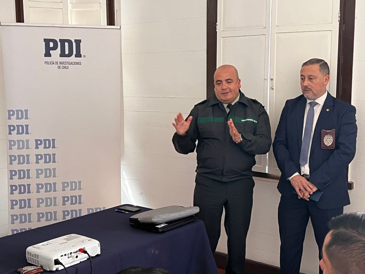 🟢 Funcionarios del CDP Tocopilla se capacitaron junto a <a href="/PDI_Antofagasta/">PDI_Antofagasta</a> para la aplicación de pruebas de campo, que identifican las sustancias ilícitas decomisadas en allanamientos y controles de ingreso, además de como hacer levantamiento, manipulación y cadenas de custodia.