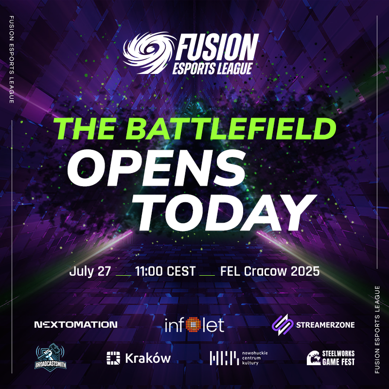 FEL_PL2025's tweet image. 💥 Dark horses. Legends. Underdogs.
All eyes on Cracow.
Matches begin in 1 hour.
Who are you rooting for? 🎮🔥
🎥 Watch live: liquipedia.net/starcraft2/FEL…
#FEL2025 #StarCraft #Esports @InfoletPL @IndyStarCraft
