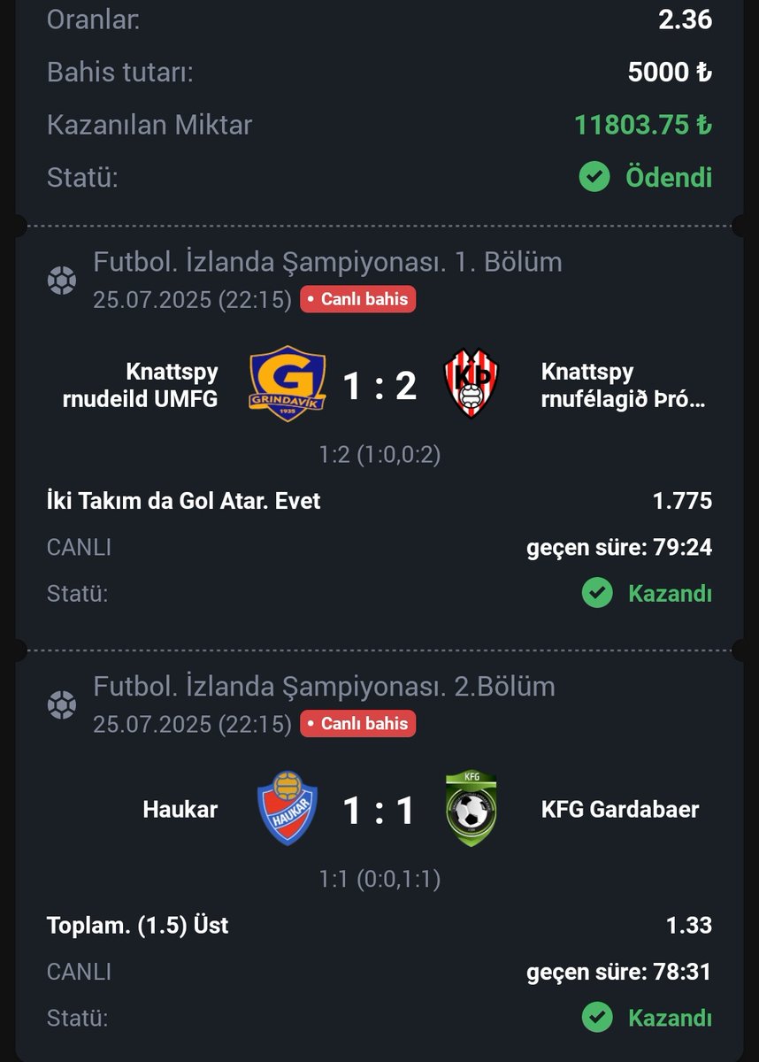 2.36 ORANDAN AL İÇERİ 😎

CANLİ KOMBİNE YAPMAYI ÖZLEMİŞİM DEVAMI GELSİN Mİ?