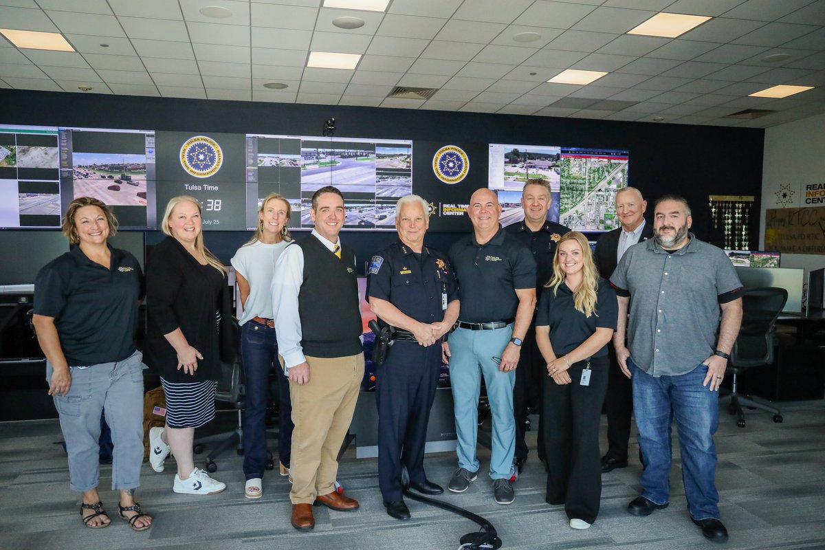 TulsaPolice's tweet image. NATIONAL REAL-TIME CRIME CENTER RECOGNITION WEEK

This week marks the first-ever Real-Time Crime Center (RTCC) Recognition Week, and we want to take a moment to showcase the Tulsa Police Real Time Information Center (RTIC).

Led by the National Real-Time Crime Center Association,…
