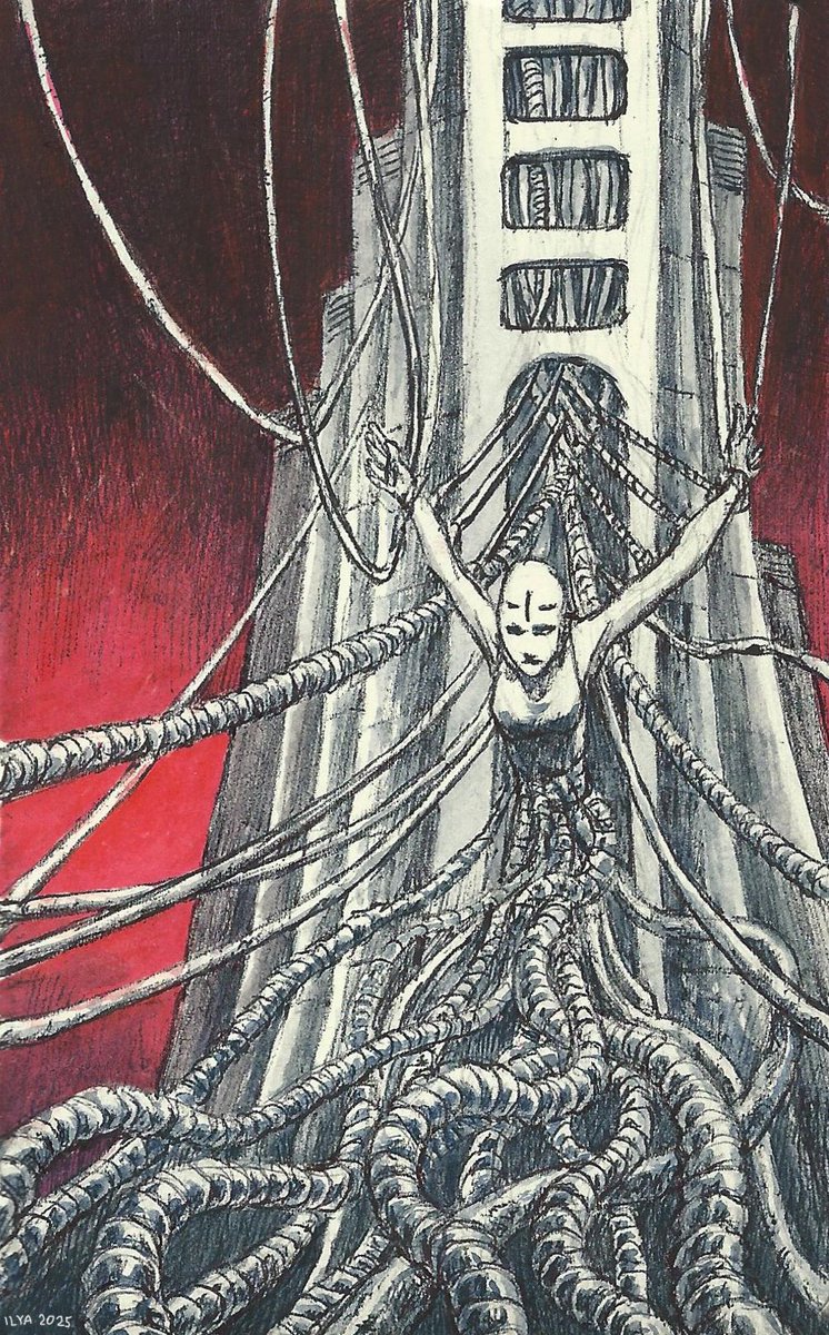 IlyaShebunov's tweet image. "Netsphere guardian" - a quick Blame! fanart, watercolors and ballpoint pen on paper
#BLAME #tsutomunihei #watercolors #netsphere