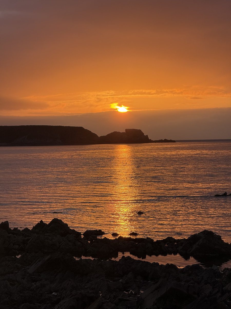 FionaBLees's tweet image. Tonight’s #sunset comes to you from Cullen Nite Nite! 🧡