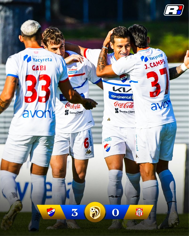 Ramirofutbolpy's tweet image. ¡VICTORIA y GOLEADA de la ACADEMIA! 🌟
🔴⚪️🔵 #Nacional derrotó (3-0) a #GeneralCaballeroJLM por el Torneo Clausura 2025.
🌟 La figura del partido fue Juan Danilo Santacruz, quien anotó el primer gol del encuentro.
📊 La #Academia es líder del Clausura, con tres victorias…