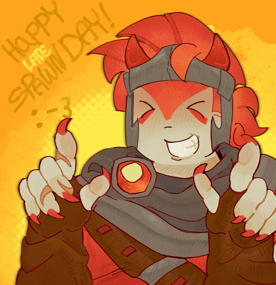 sillyfelon's tweet image. better late thn never 
#phighting #phightingart