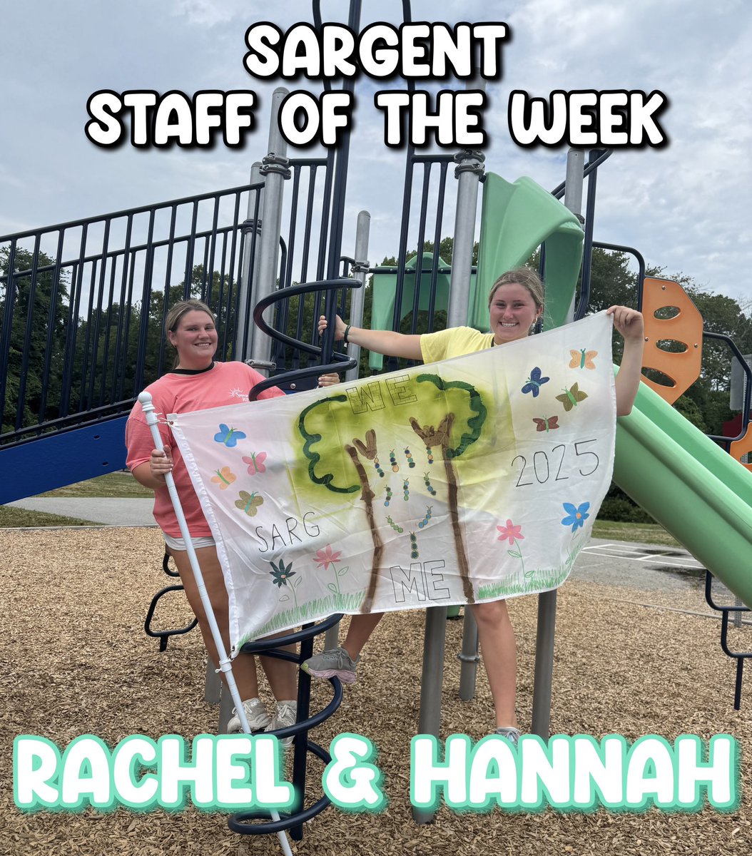 Congratulations to our Week 5 Staff of the Week at each site: Kathleen at Girl Got Game, Ava &amp; Zach at Drummond, and Rachel &amp; Hannah at Sargent! (Part 2 of 2)✨
