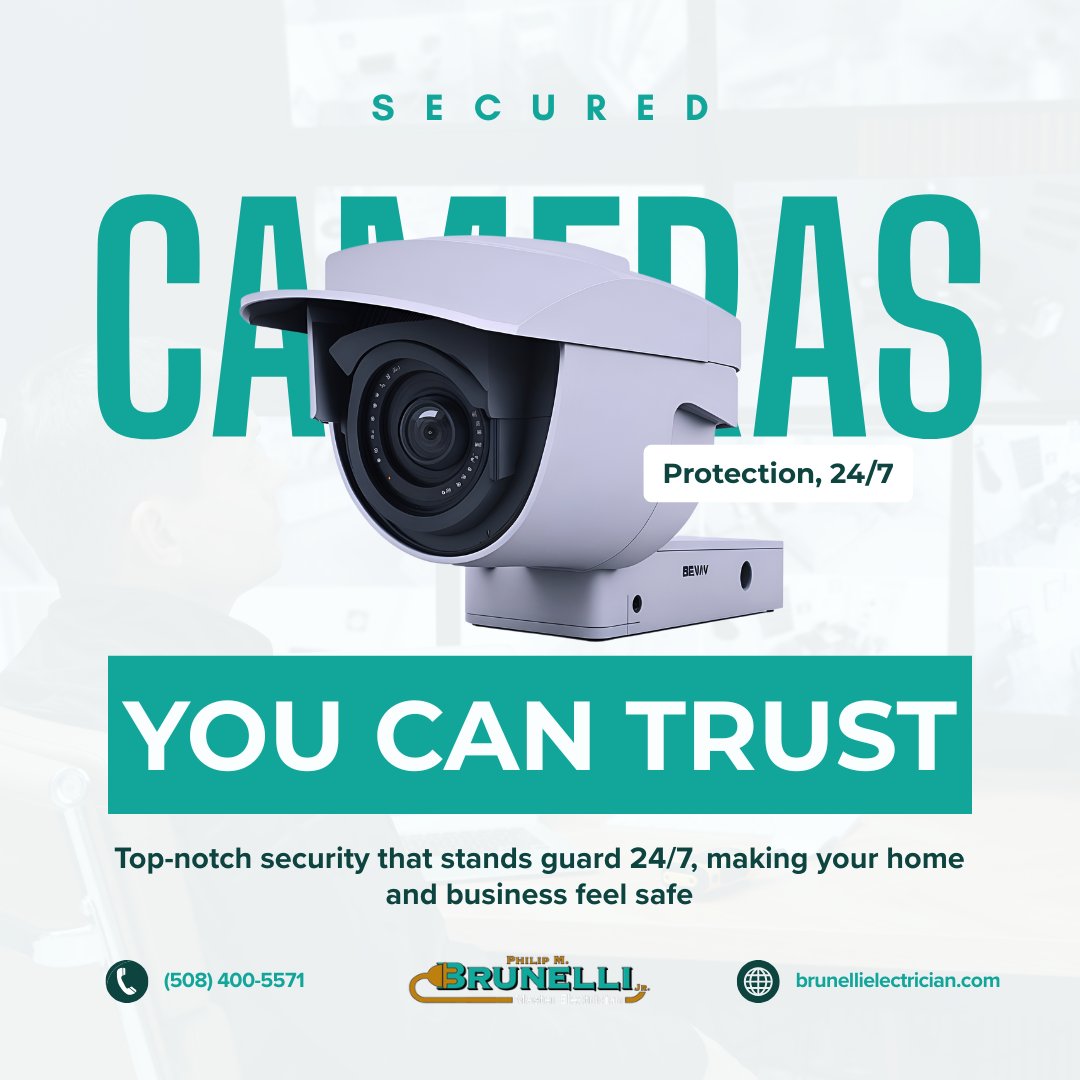 Brunelli_Elec's tweet photo. The security of your home or business is our top priority. Brunelli specializes in security camera installation for residential and commercial clients.

https://t.co/krALNvE7IV

#camera #security #electrical #electrician #lighting #camerasystem #camerainstallation https://t.co/aH2LHKHSzE