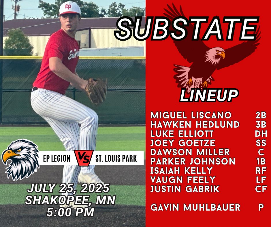 Eden Prairie Legion Baseball tweet media