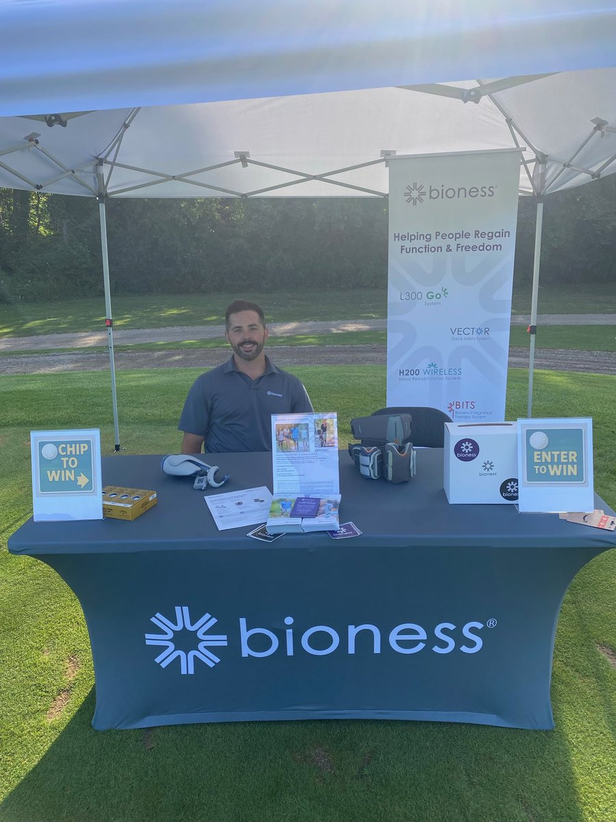 We had a great time yesterday at the 42nd Annual Eastern Golf Invitational! Thank you to everyone who stopped by the Bioness booth to learn how technology can play an important role in a person's TBI rehabilitation journey.

Shout out to <a href="/BIAofMI/">BIAMI</a> for a great event!