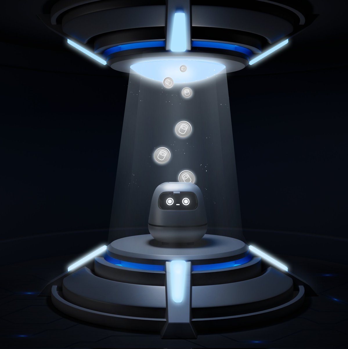 BigdaddyRohit's tweet photo. @Ashcryptoreal Think Alexa. But smarter. On-chain. And with eyes 👁️
That’s the MiniBot M1 .
#AICompanion #CryptoRobot https://t.co/I1exKSVzEn