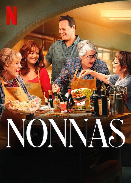 Dirty_Harambe's tweet image. Today's movie was Nonnas. This is just typical Netflix goyslop. Not very funny, just gets people invested by celebrating the elderly, which does seem kind of authentic. Unfortunately it also caricatures nuns as neurotic, awkward, closeted homosexuals. So basically iredeemable.