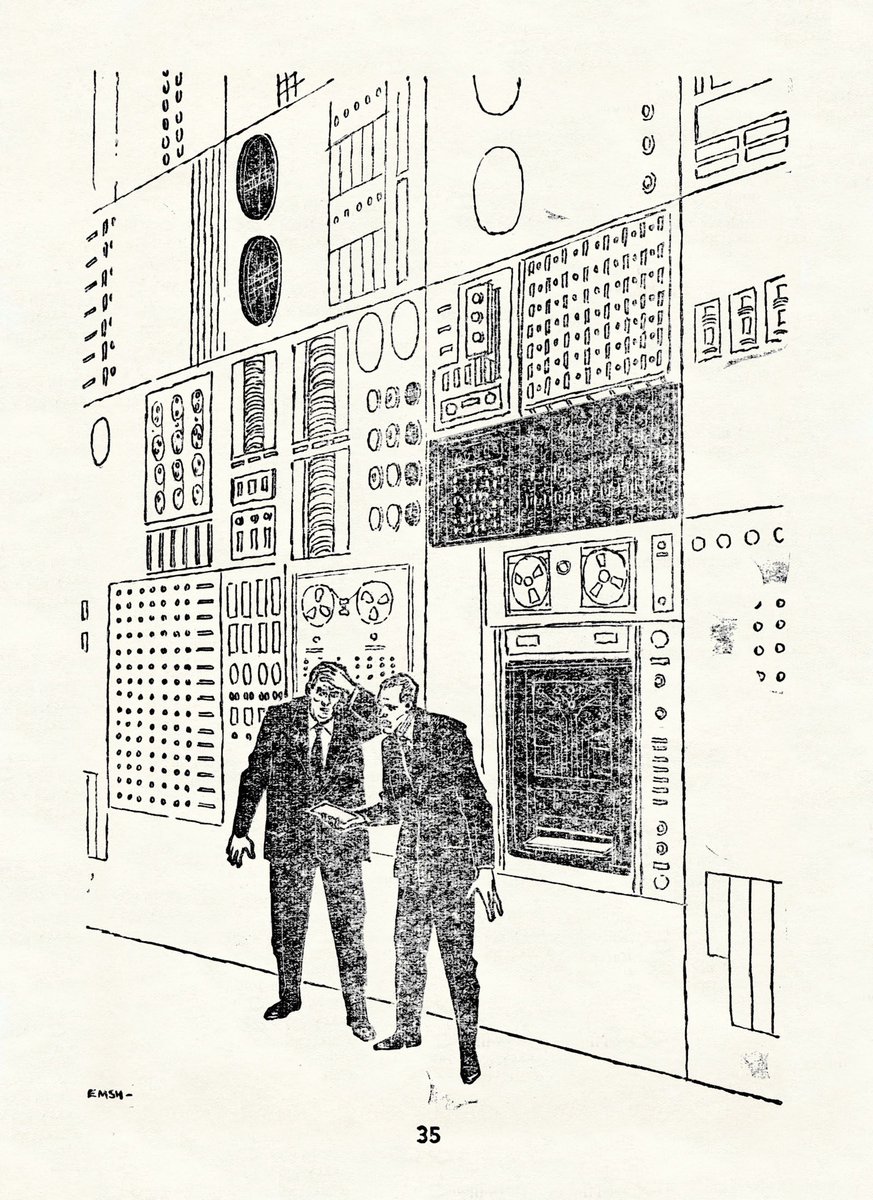 SFFAudio's tweet image. art for...
ALL THE TROUBLES OF THE WORLD
by Isaac Asimov
story copyright renewed:
"All the troubles of the world. (In Super science fiction, Apr. 1958) Pub. 1958-01-09; B00000691608."