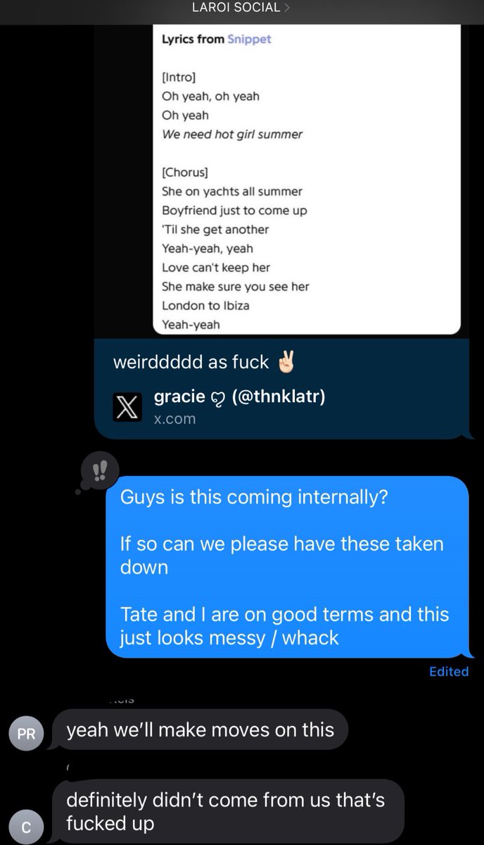 charlton (@thekidlaroi) on Twitter photo <a href="/DRlVlNGHOME2YOU/">mae ¡ 🦇 loves tee 🔪™️</a> so yall know I have NOTHING to do with this and I DO NOT co sign this behavior whatsoever. working to get these removed. <a href="/DRlVlNGHOME2YOU/">mae ¡ 🦇 loves tee 🔪™️</a> so yall know I have NOTHING to do with this and I DO NOT co sign this behavior whatsoever. working to get these removed.
