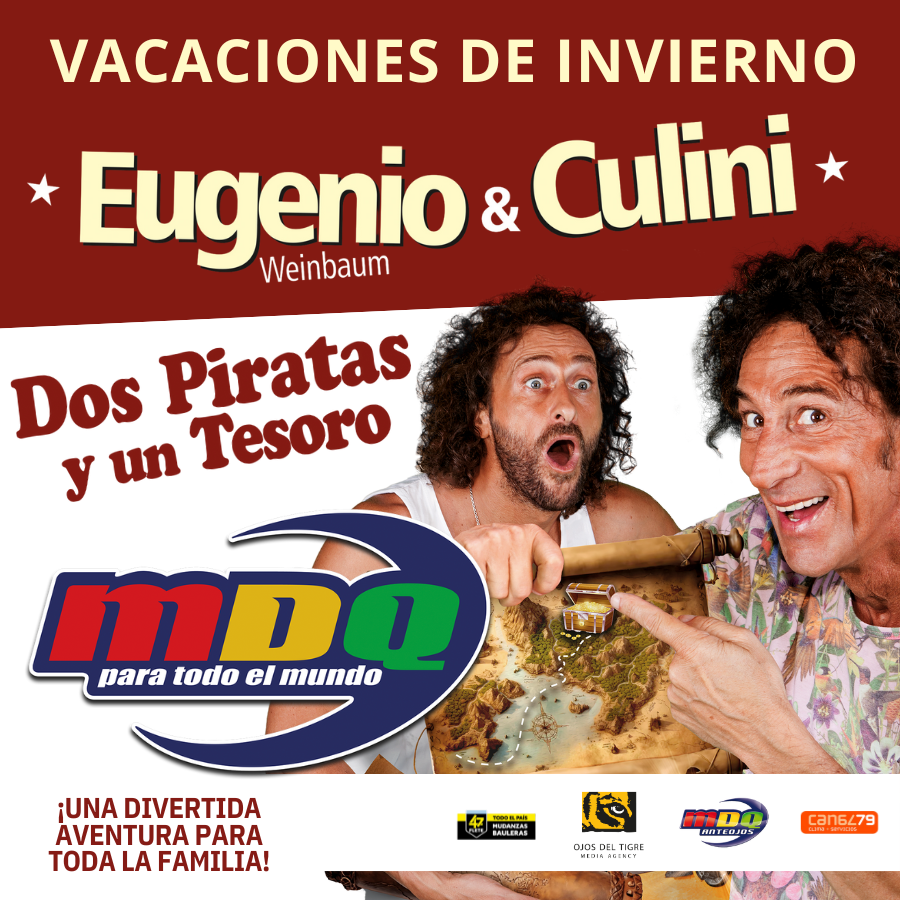 TicketekAr's tweet image. 🏴☠️ @MDQparatodos regresa a Buenos Aires con ¨Dos Piratas y Un Tesoro¨ una desopilante obra para disfrutar con toda la familia.👨👨👧👧
🗓️ Hasta el 27 de Julio
📍Teatro Devoto
🎫 Comprá tus #Etickets en bit.ly/40OVwlW
