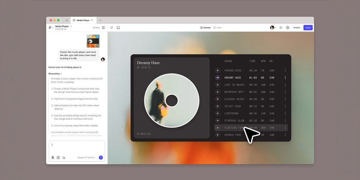 AlternativeTo's tweet image. Figma’s AI app-building tool 'Figma Make' is now available to all Figma users. The tool allows users to create app prototypes from natural language prompts without coding and supporting design references alternativeto.net/news/2025/7/th…