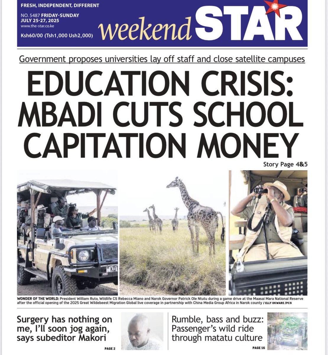 Scandals everywhere but tyrant Ruto still issues threats and thumps his breasts. This cascading rot will only end when Freedom Fighters decide to #OccupyStateHouse like the fearless Bangladeshi youth did in their nonstop protests in July 2025. No fake election will fix this.