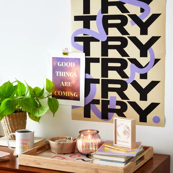 Artsy acrylics, punchy posters, warm wall hangings—welcome to the wonderful world of wall art. Values at society6.com/?curator=bmarq…