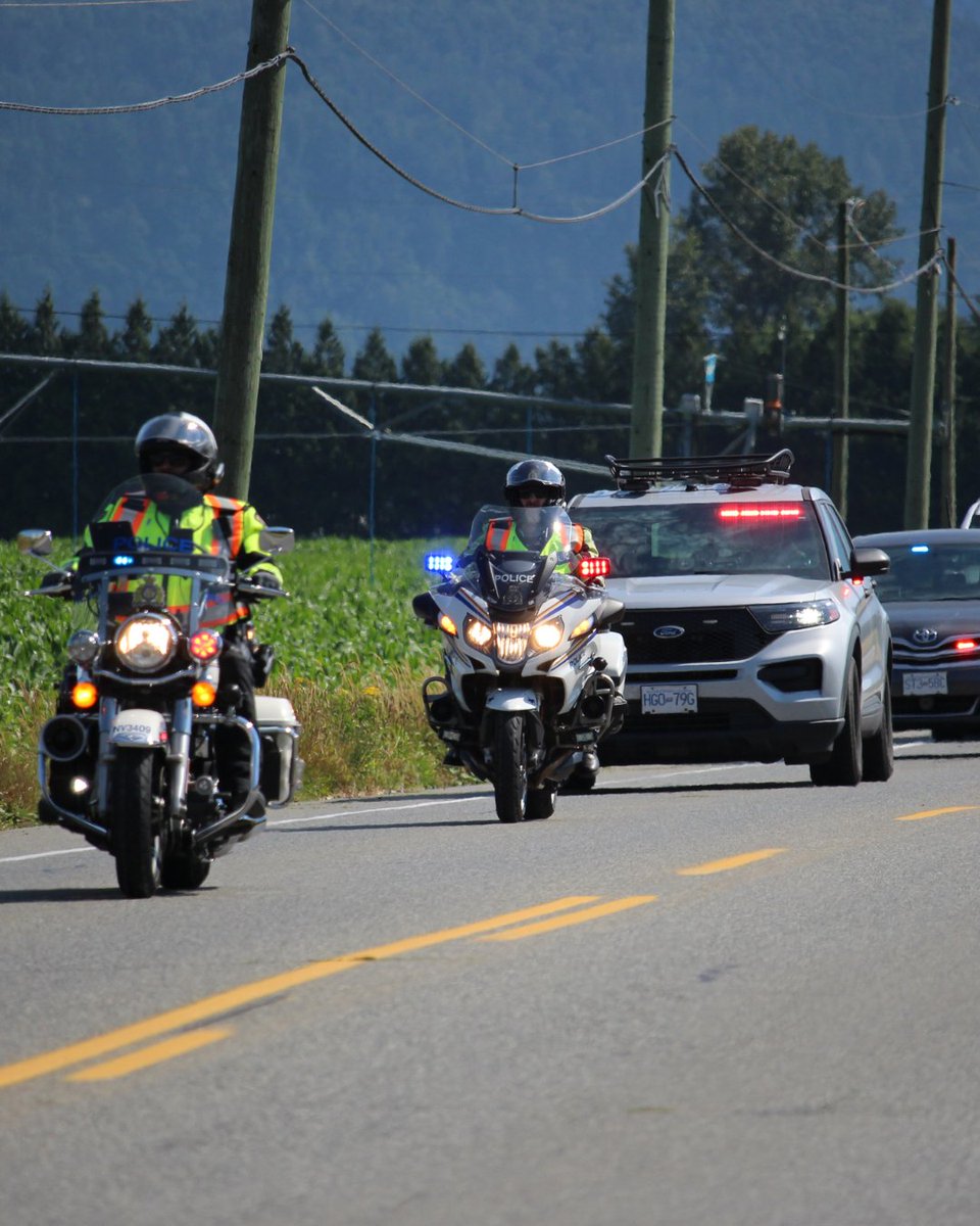 AbbyPD Motorcycle Officers joined RCMP members from across BC for training in the Lower Mainland, including Abbotsford. These officers enhance public safety with their agility, handling escorts and enforcement. #RoadSafetyMatters #Abbotsford #PoliceMotorcycle