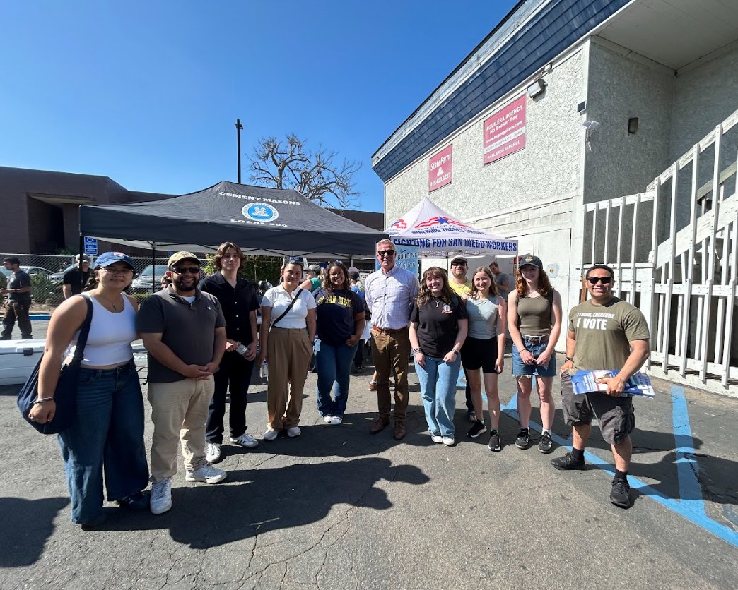 National Democracy Summer School (@natldemsummer) on Twitter photo Excited to feature one of our amazing campaigns from the Golden State - <a href="/ScottPetersSD/">Scott Peters</a> in California’s beautiful 50th District! ☀️
CA-50 Fellows are hard at work building pro-democracy coalitions and organizing for bold, progressive change. Excited to feature one of our amazing campaigns from the Golden State - <a href="/ScottPetersSD/">Scott Peters</a> in California’s beautiful 50th District! ☀️
CA-50 Fellows are hard at work building pro-democracy coalitions and organizing for bold, progressive change.