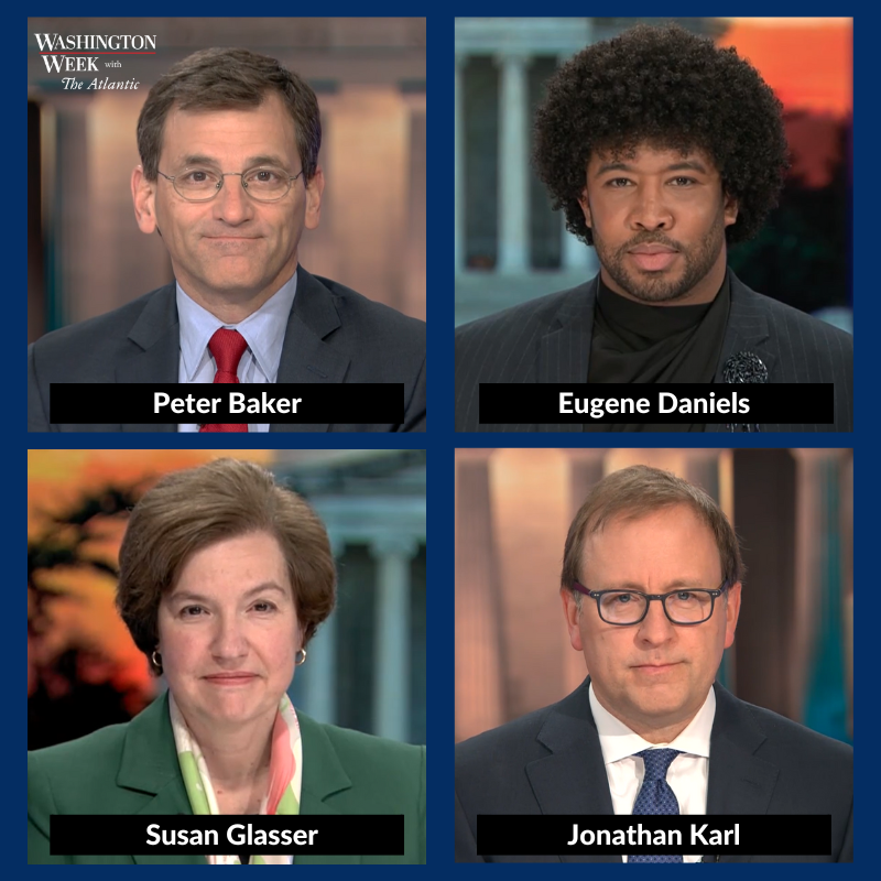 Washington Week with The Atlantic | PBS (@washingtonweek) on Twitter photo TONIGHT: <a href="/peterbakernyt/">Peter Baker</a>, <a href="/EugeneDaniels2/">Eugene Daniels</a>, <a href="/sbg1/">Susan Glasser</a> and <a href="/jonkarl/">Jonathan Karl</a> join guest moderator <a href="/FranklinFoer/">Franklin Foer</a> to discuss the recent and intensifying developments in the Jeffrey Epstein scandal surrounding President Donald Trump.
Watch at 8/7c on <a href="/PBS/">PBS</a> TONIGHT: <a href="/peterbakernyt/">Peter Baker</a>, <a href="/EugeneDaniels2/">Eugene Daniels</a>, <a href="/sbg1/">Susan Glasser</a> and <a href="/jonkarl/">Jonathan Karl</a> join guest moderator <a href="/FranklinFoer/">Franklin Foer</a> to discuss the recent and intensifying developments in the Jeffrey Epstein scandal surrounding President Donald Trump.
Watch at 8/7c on <a href="/PBS/">PBS</a>