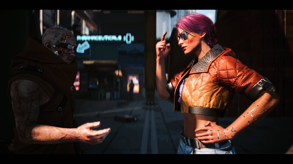 YaBoiSparkle's tweet image. Leave the thinking to me.
All you need to do is tell me where they're keeping your brother and I'll make sure to get him out safely.
#Cyberpunk2077 #XboxSeriesX #VirtualPhotography #VGPUnite #TheCapturedCollective #ThePhotoMode #VPCONTEXT #VPWorld
