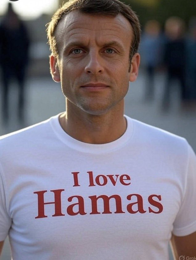 Le Hamas remercie Macron ……