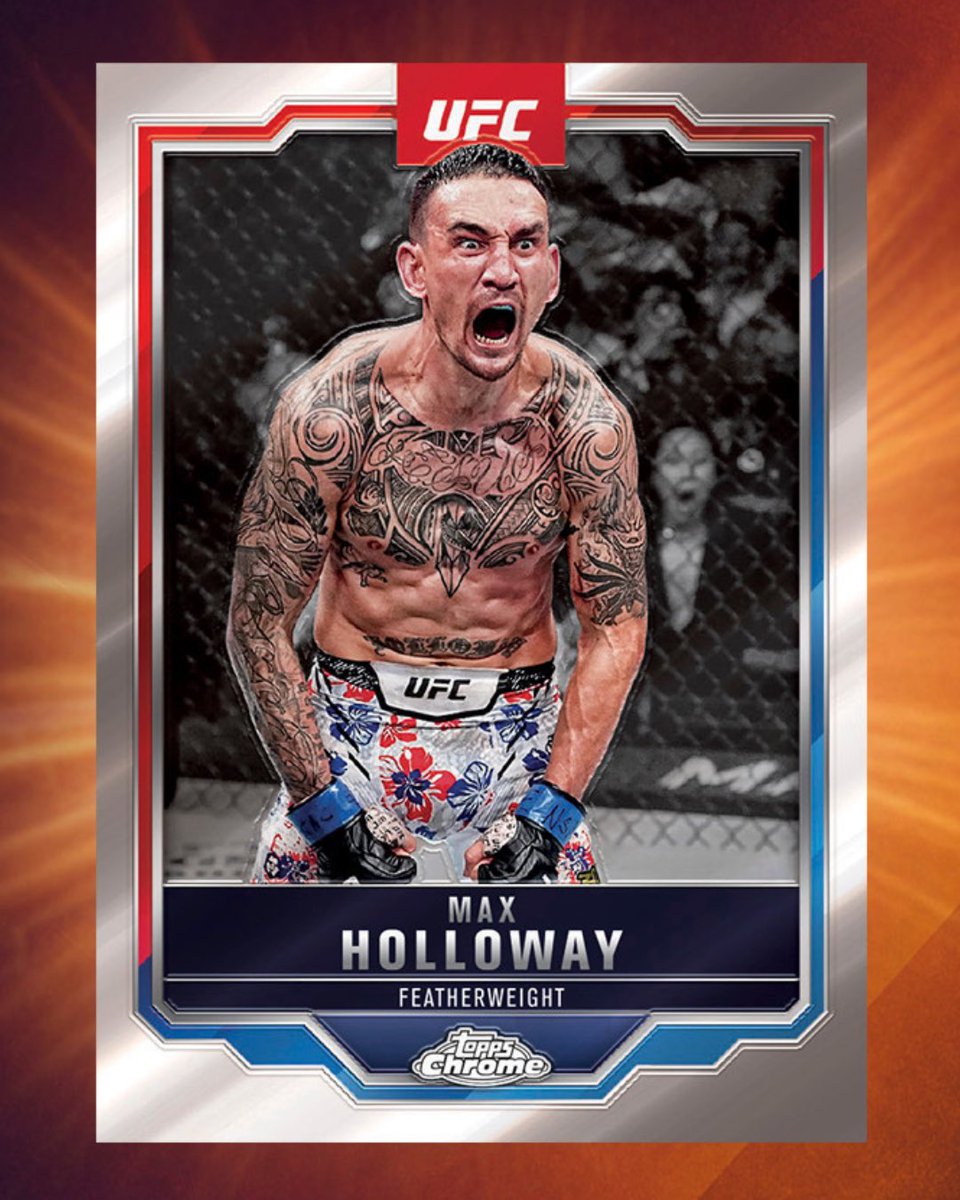 SkyboxCollect's tweet image. WE ARE BUYING YOUR MAX HOLLOWAY!
Swipe to find out how ->
#skyboxct #maxholloway #madmax #ufc #topps #buyback