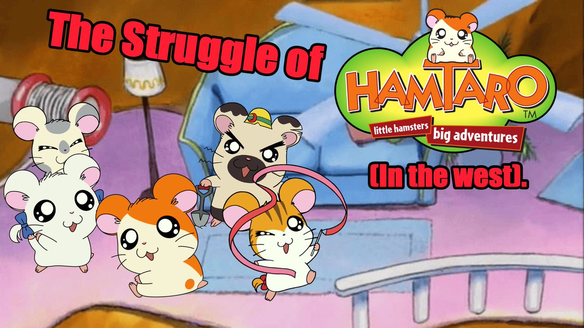 NEW VIDEO!!!

I ramble about Hamtaro’s first season and it’s struggle in the west for 40 minutes get it down below ⬇️ and share it around